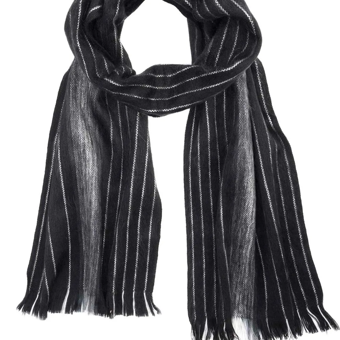 Alpaca Scarf - Black Pearl