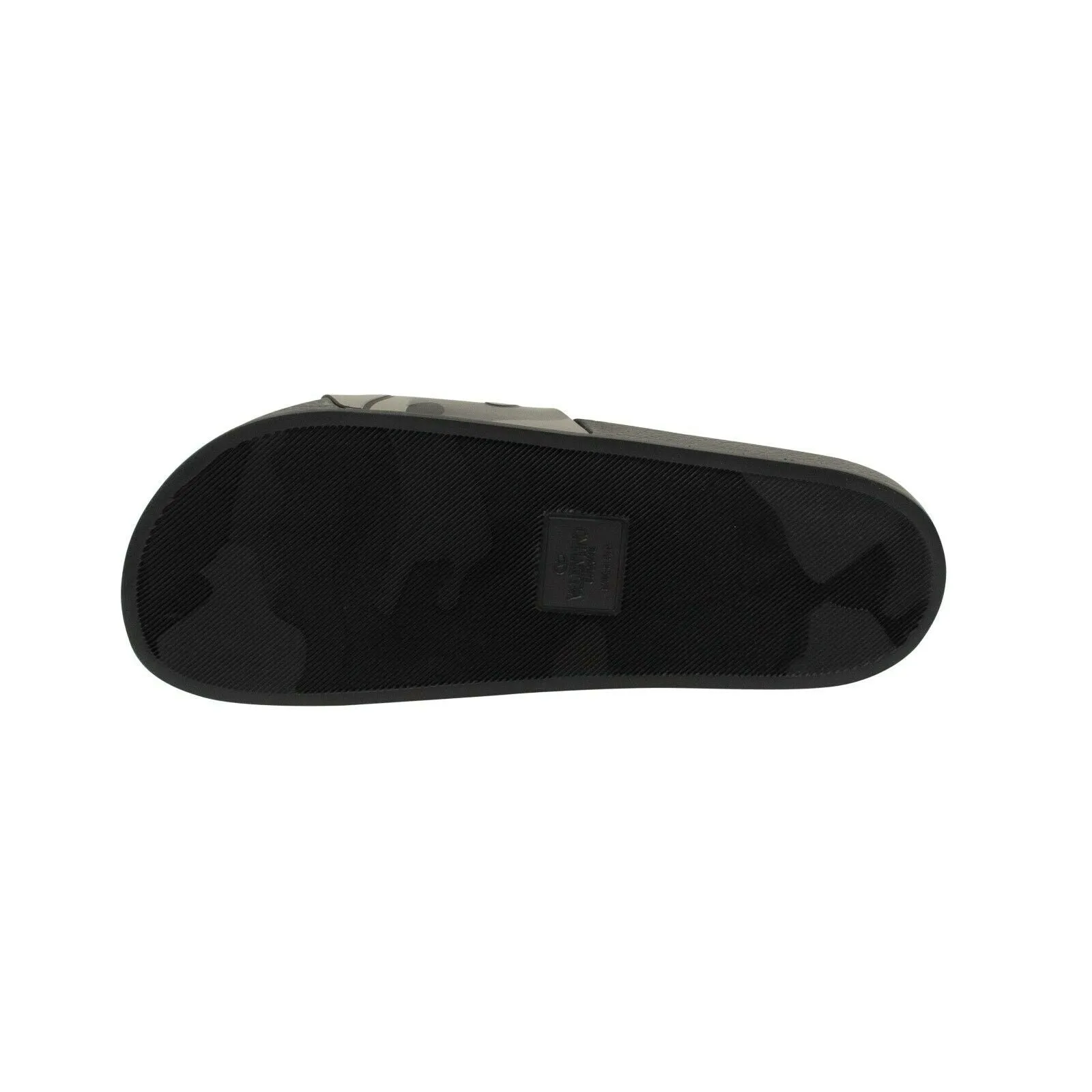 Black Camouflage Rubber Slides