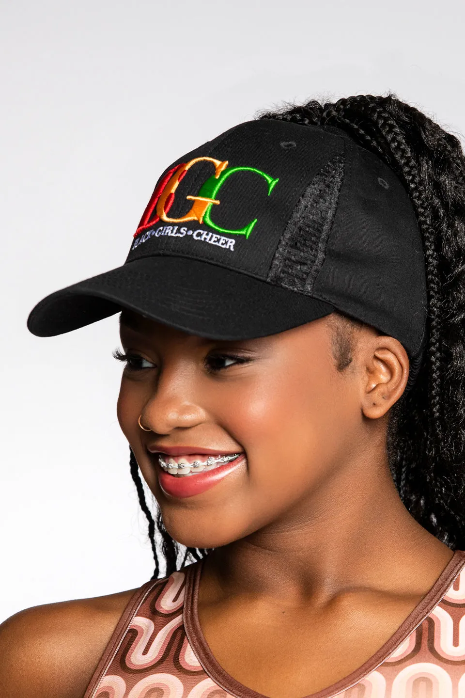 Black Girls Cheer Hat