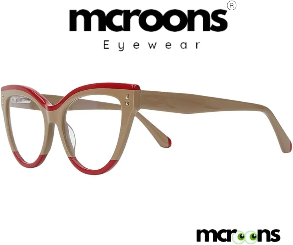 Customized Cat Eye Reading Glasses for Women | Prescription Glasses with Clear Lens | Fashionable Eyeglasses