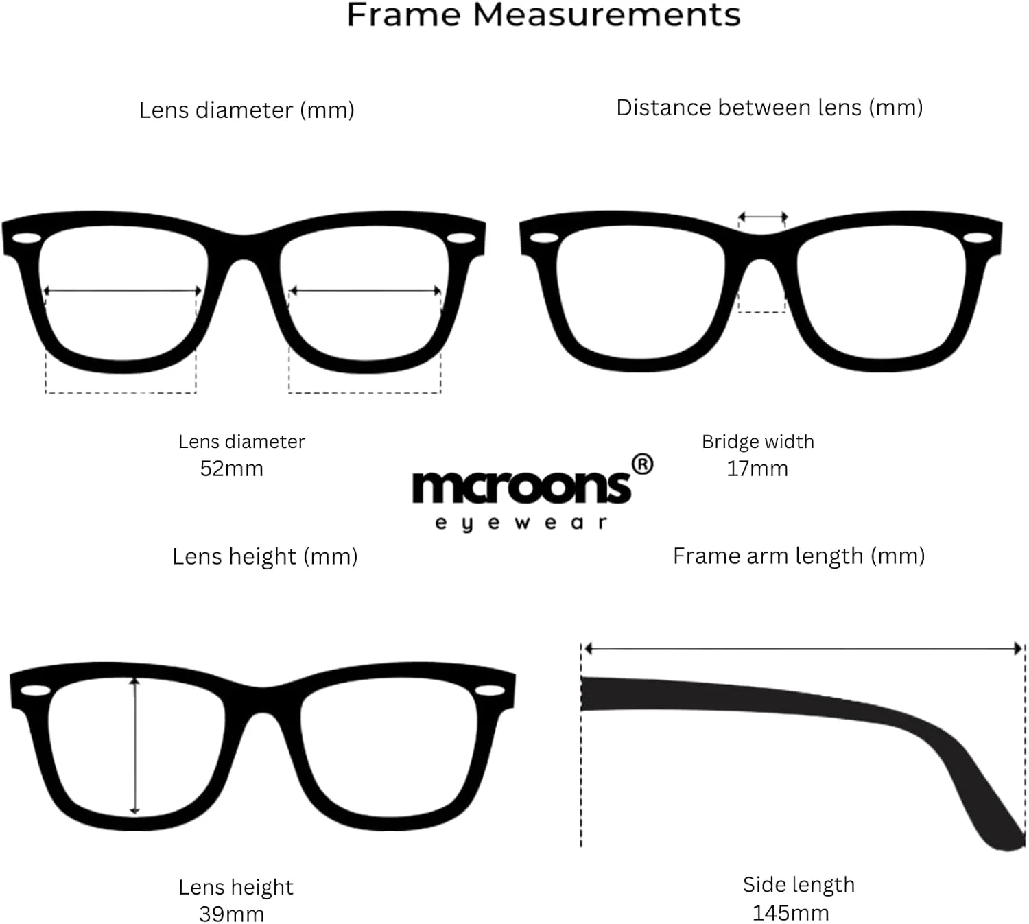 Customized Cat Eye Reading Glasses for Women | Prescription Glasses with Clear Lens | Fashionable Eyeglasses