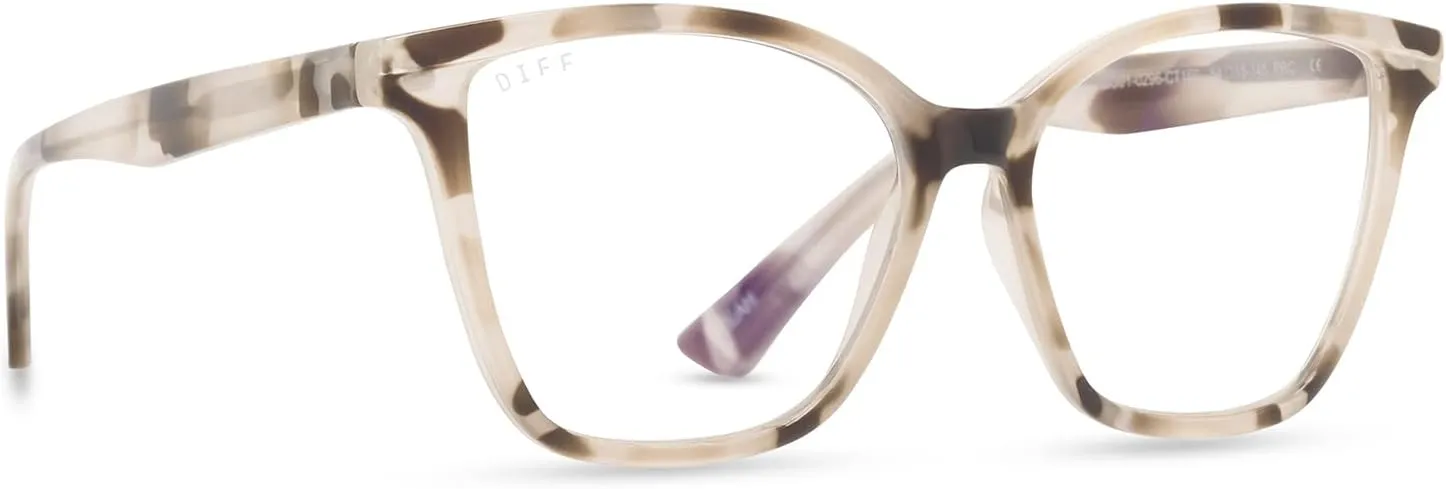 DIFF Reading glasses Leah blue light blocking, Lightweight Oversized Readers for Women