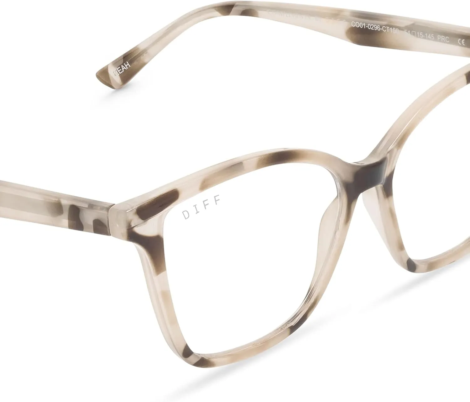 DIFF Reading glasses Leah blue light blocking, Lightweight Oversized Readers for Women