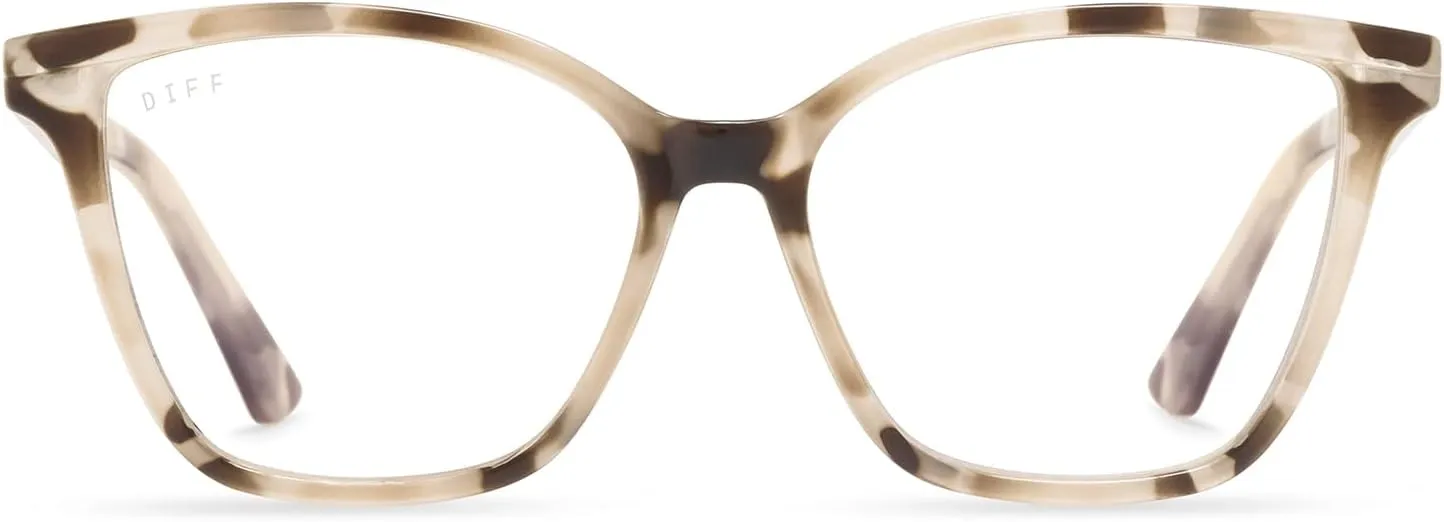 DIFF Reading glasses Leah blue light blocking, Lightweight Oversized Readers for Women