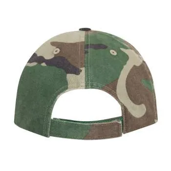 Distressed Camo Low Pro Cap
