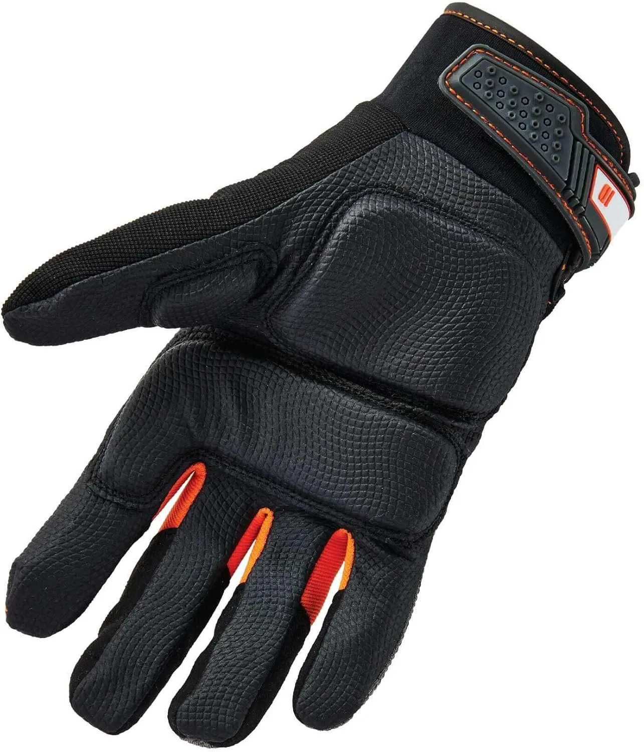 Ergodyne ProFlex 9001 Full-Finger Impact Protection Work Gloves, Large, Black