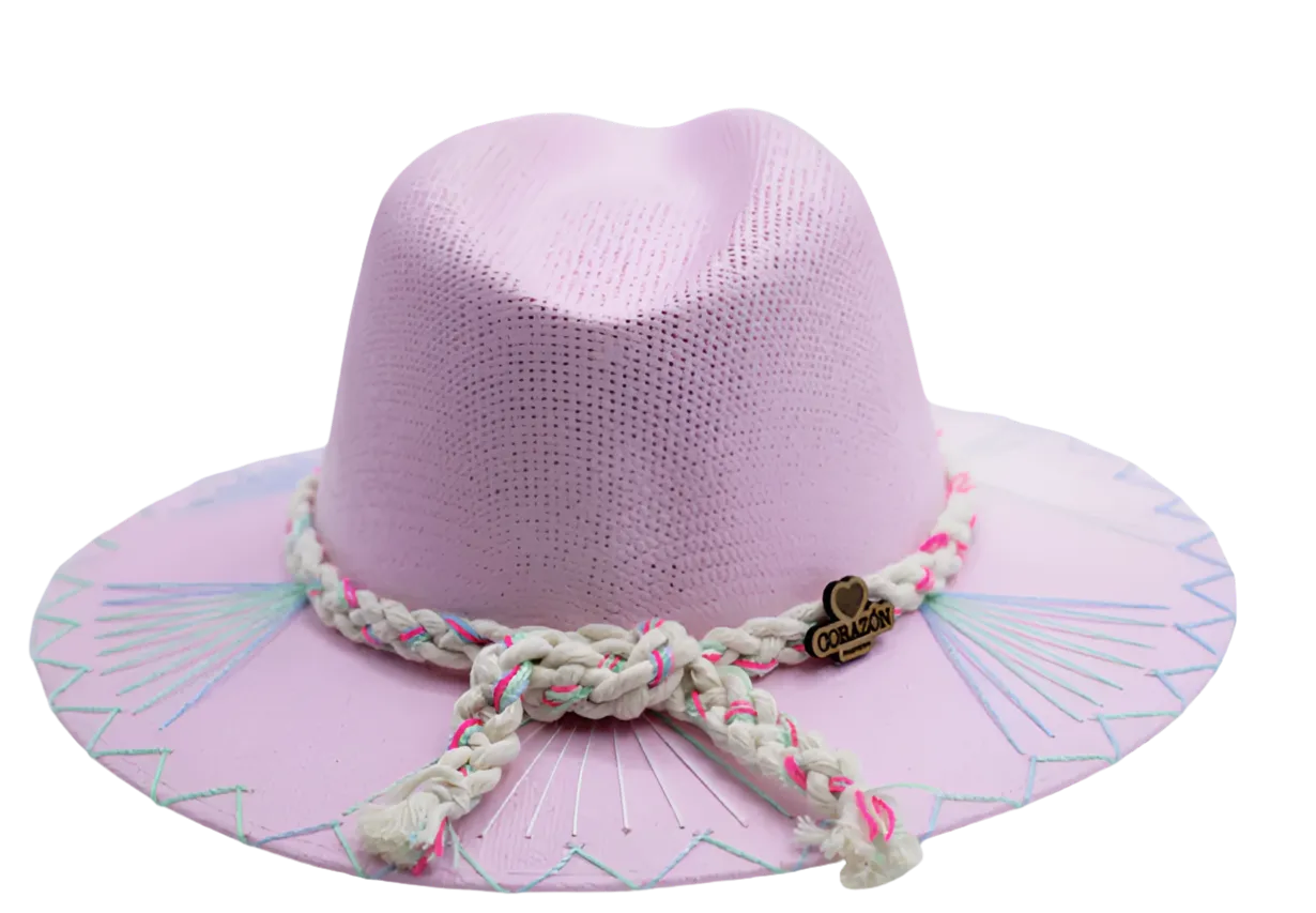 Exclusive Corazón Pink Love Bebe Hat by Corazon Playero