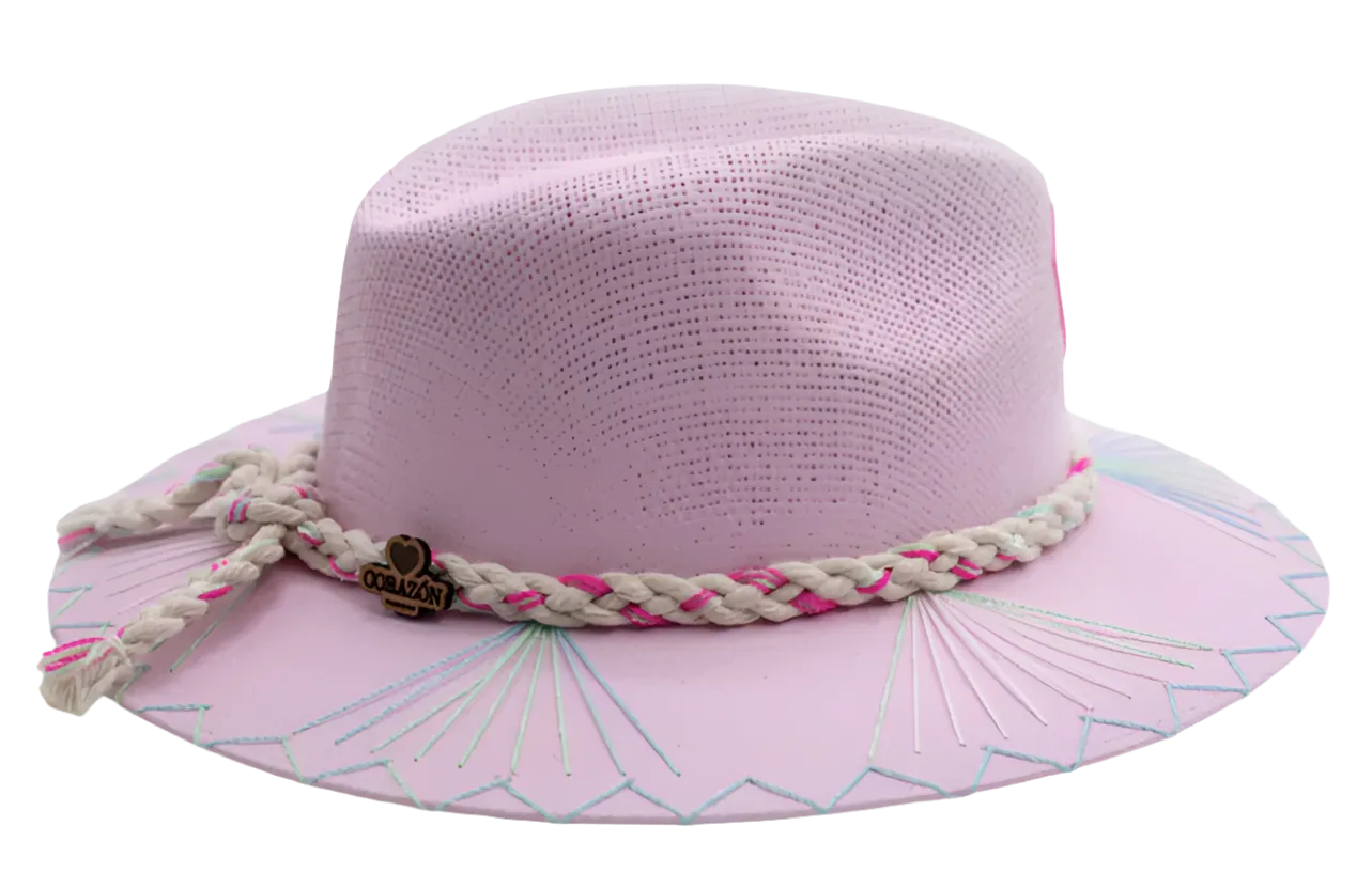 Exclusive Corazón Pink Love Bebe Hat by Corazon Playero