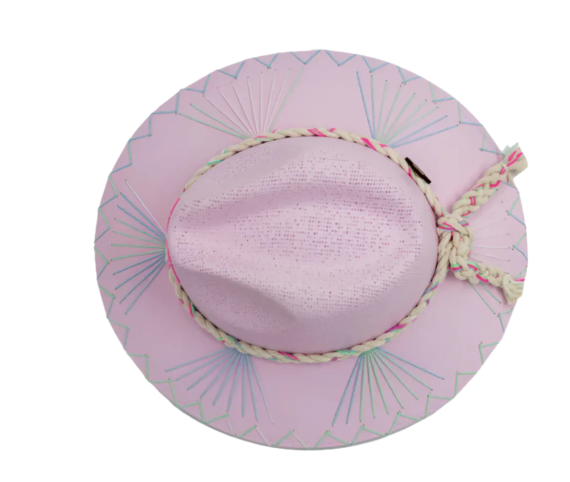 Exclusive Corazón Pink Love Bebe Hat by Corazon Playero