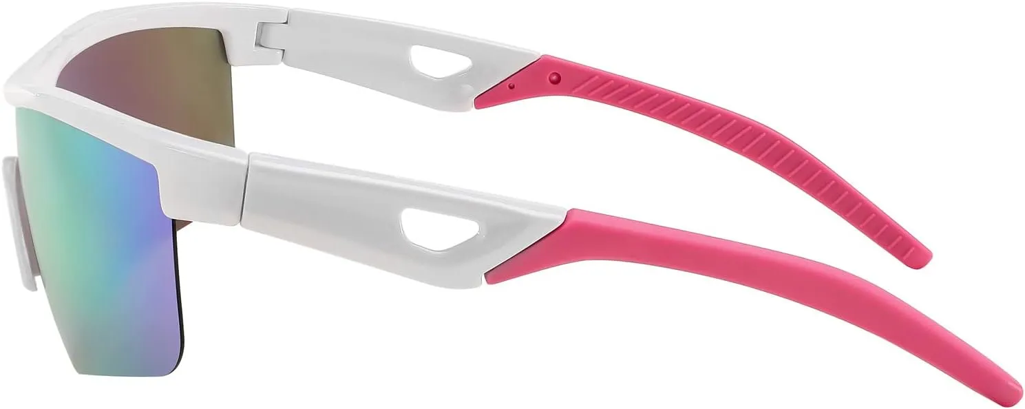 FEISEDY Kids Teens Baseball Polarized Sunglasses Sports TR90 Frame Boys Girls Cycling B2454