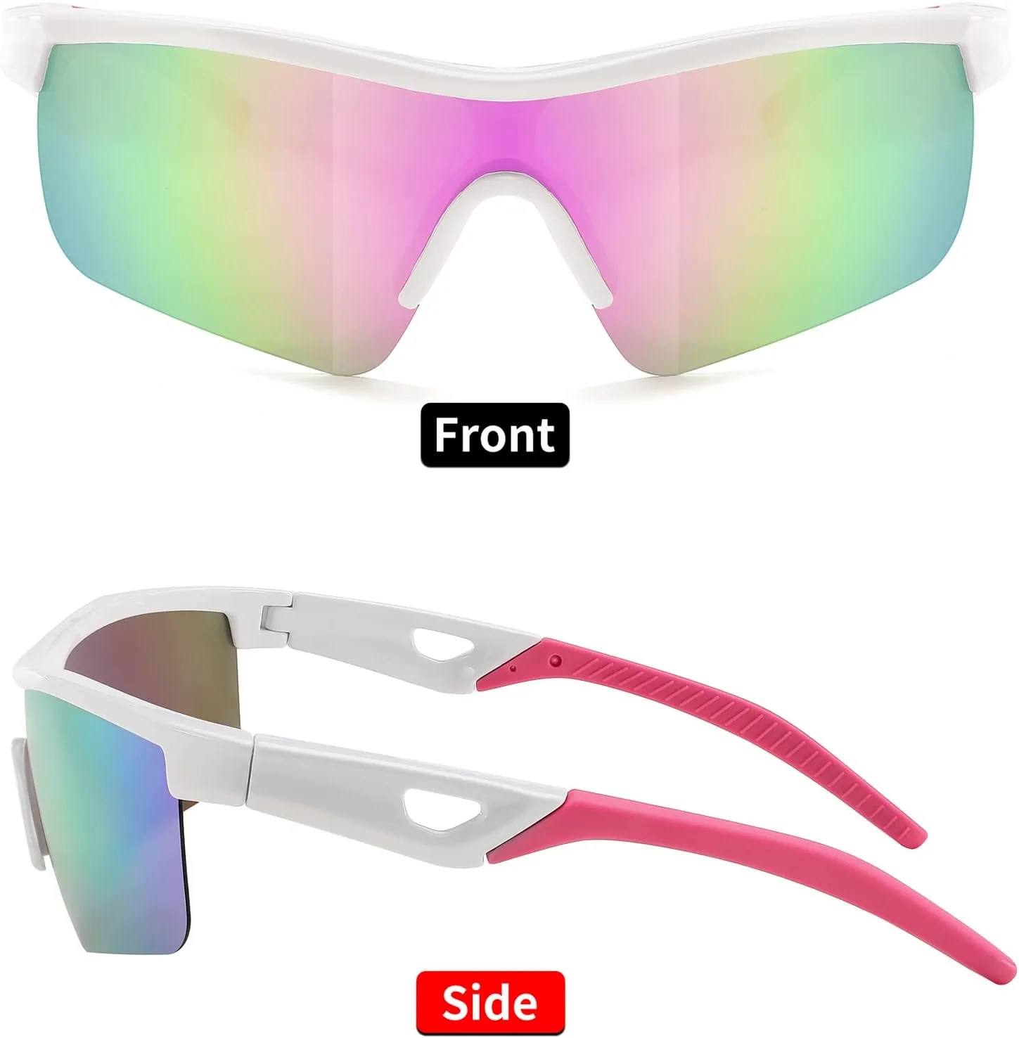 FEISEDY Kids Teens Baseball Polarized Sunglasses Sports TR90 Frame Boys Girls Cycling B2454