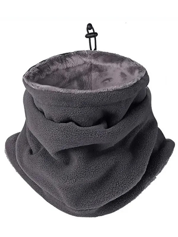 Fleece Neck Warmer Gaiter - Unisex Thermal Scarf - SF1992