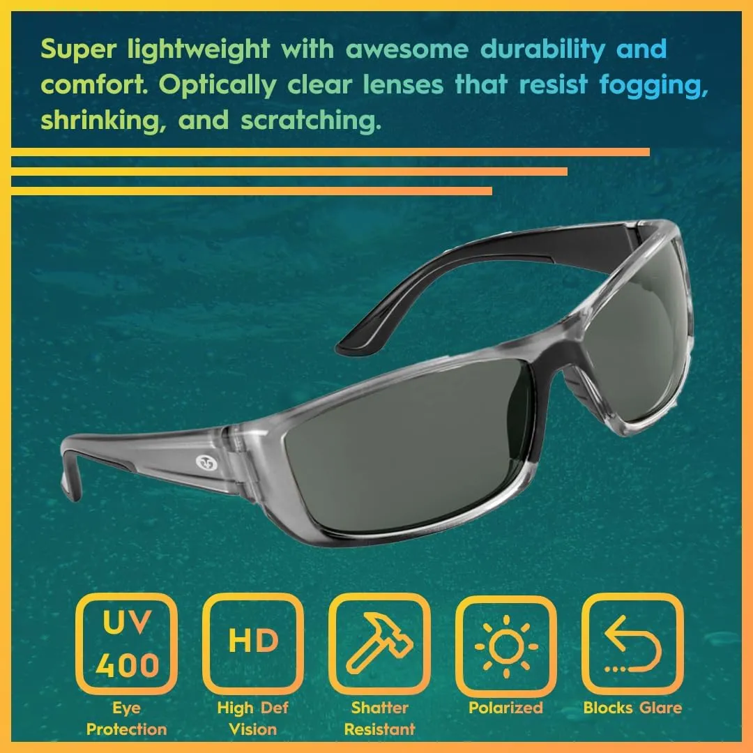 Flying Fisherman Women's Buchanan Rectangular Sunglasses