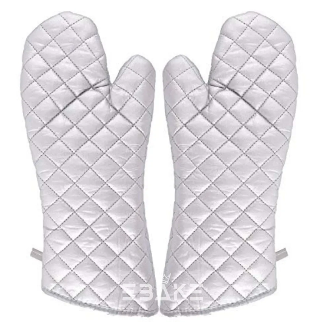 Heat Proof Extra Long Oven Mitts 14 Inches (1 Pair)