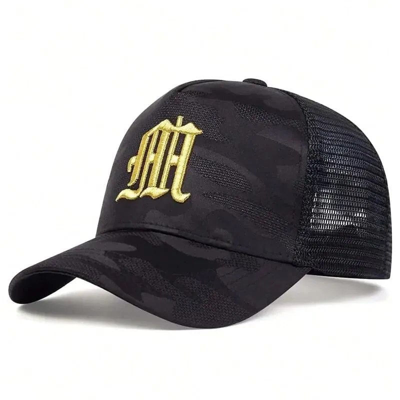 Mindset Black Camouflage Trucker Cap