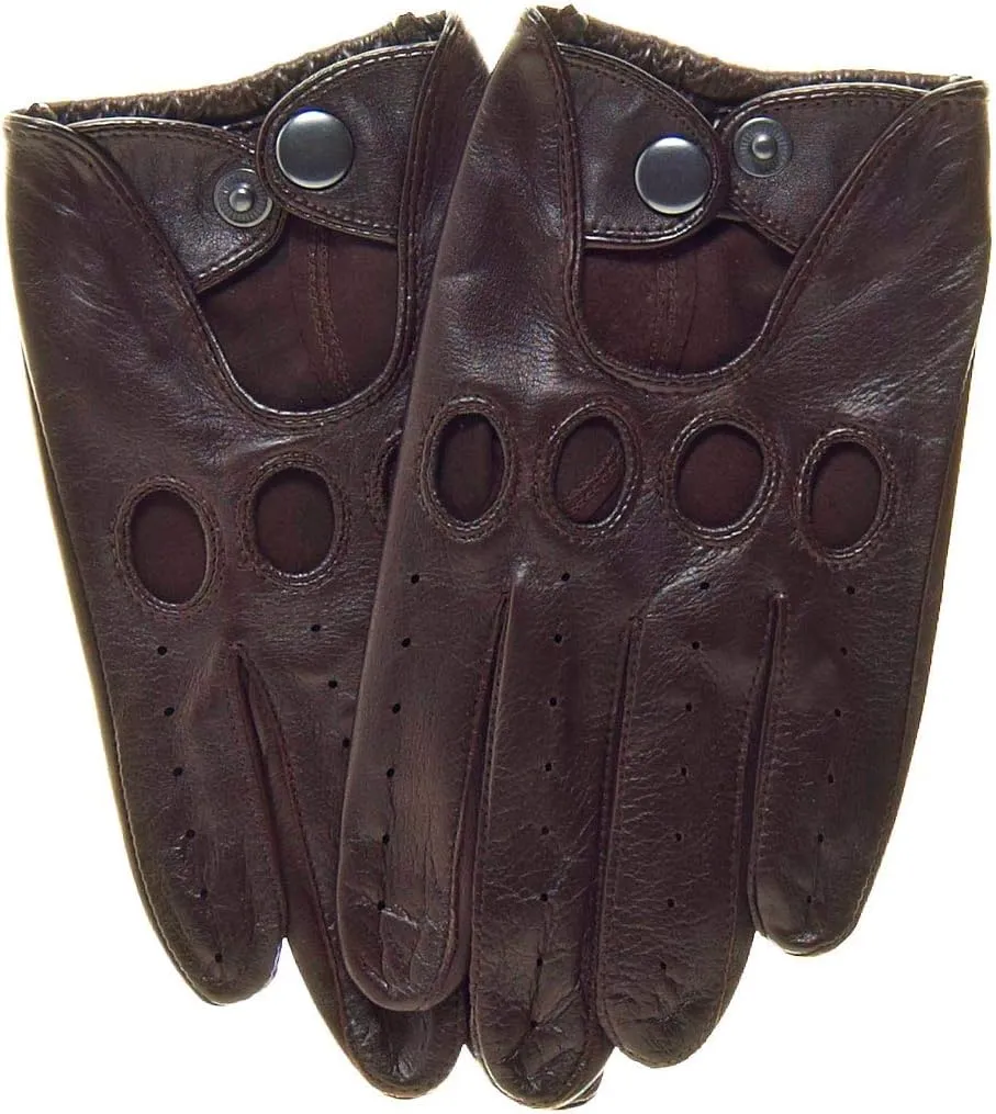 Momentum Men's Touchscreen Leather Driving Gloves RS6768