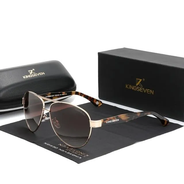 Pilot Polarized Sunglasses - Wire Core Style