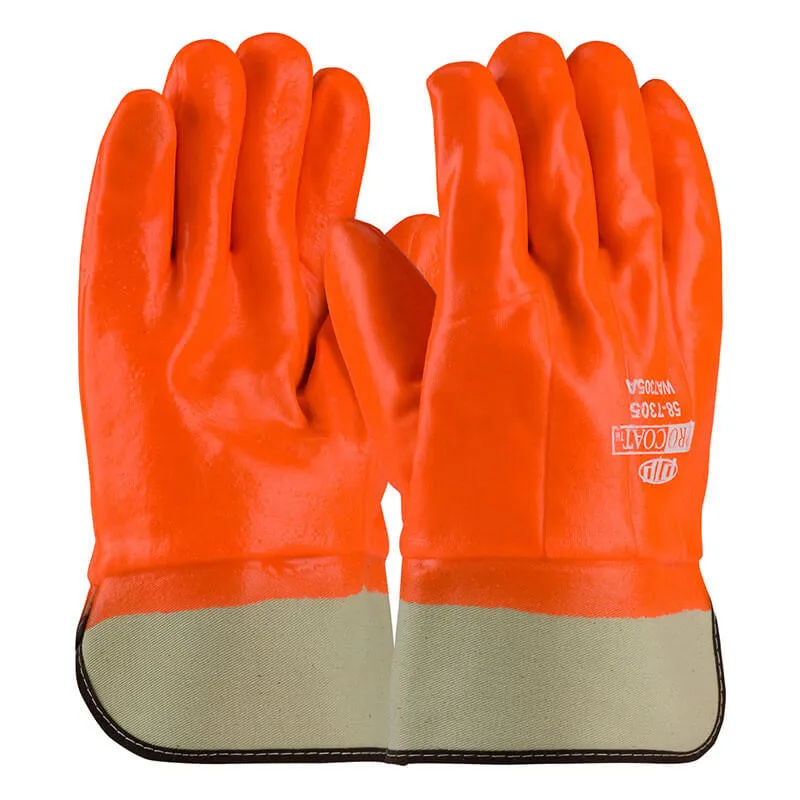 PIP ProCoat Prem. PVC Glove w/Interlock/Jersey Liner 58-7305 (12 pairs)