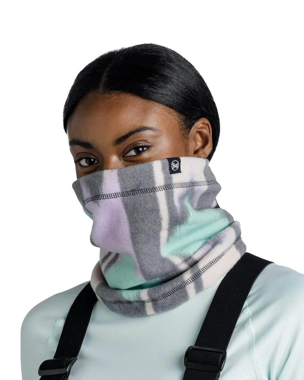 Polar Prints Neck Warmer Cusha Buff in Multi