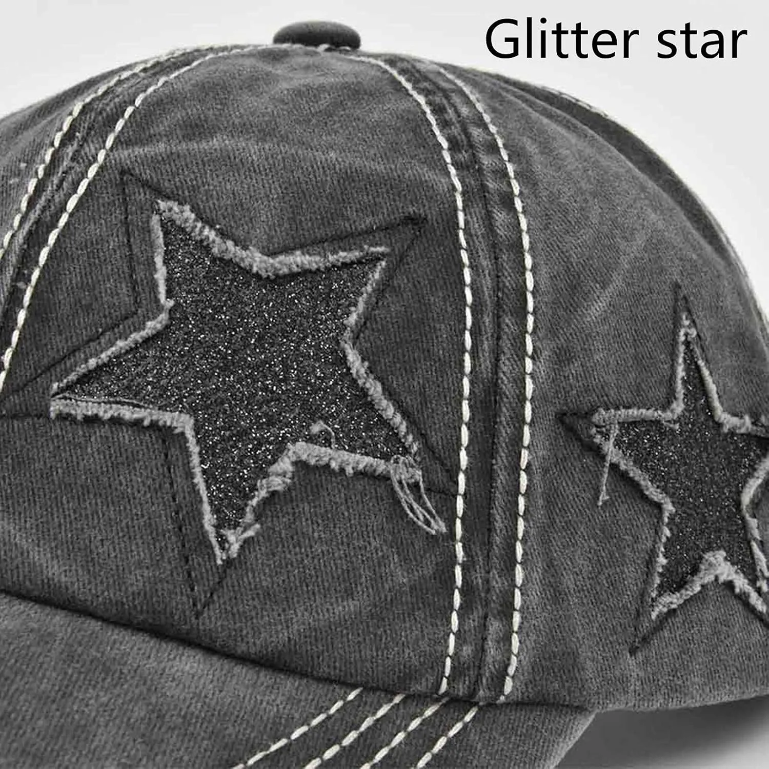 ProMindFun Womens Pony Hat High Ponytail Baseball Cap Girls Messy Bun Caps Camouflage Trucker Bad Hair Day Adjustable Dad Hat
