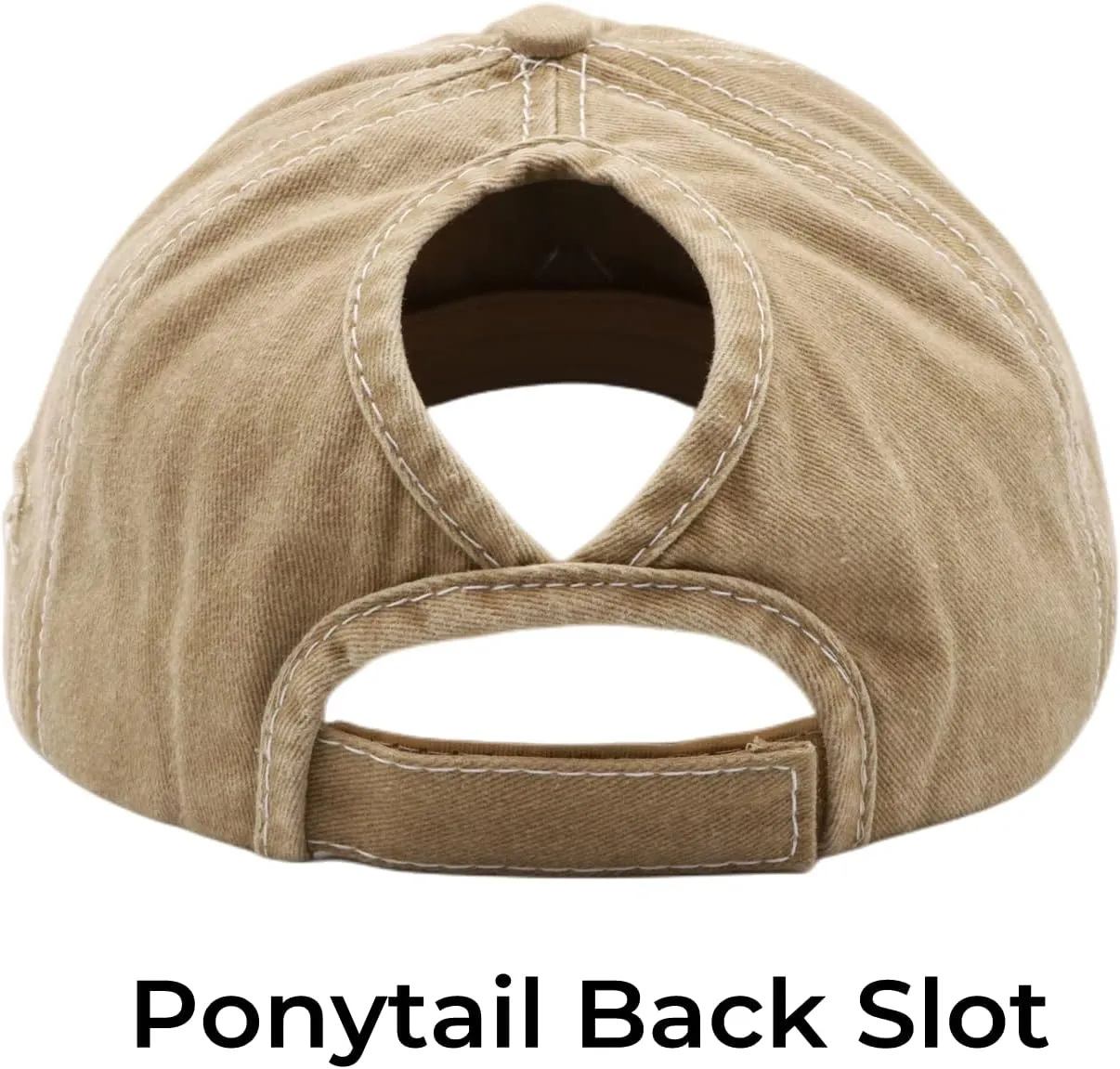 ProMindFun Womens Pony Hat High Ponytail Baseball Cap Girls Messy Bun Caps Camouflage Trucker Bad Hair Day Adjustable Dad Hat