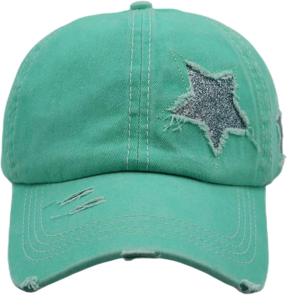 ProMindFun Womens Pony Hat High Ponytail Baseball Cap Girls Messy Bun Caps Camouflage Trucker Bad Hair Day Adjustable Dad Hat