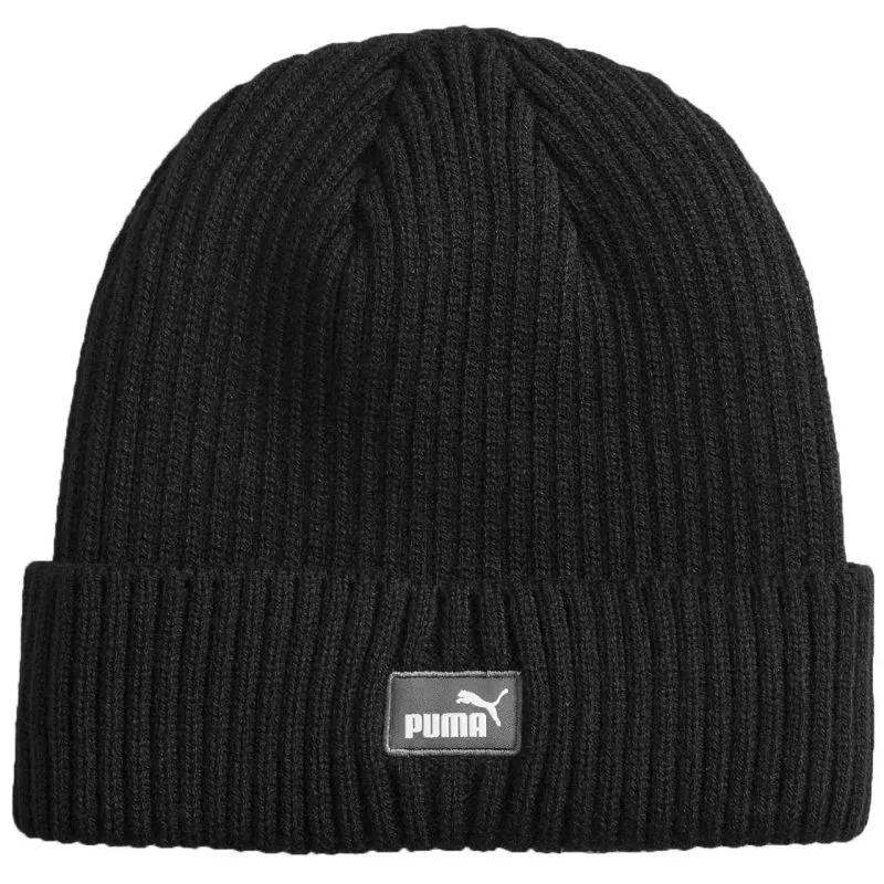 Puma Eco-Friendly Classic Black Beanie for Women - Stylish Thermal Comfort