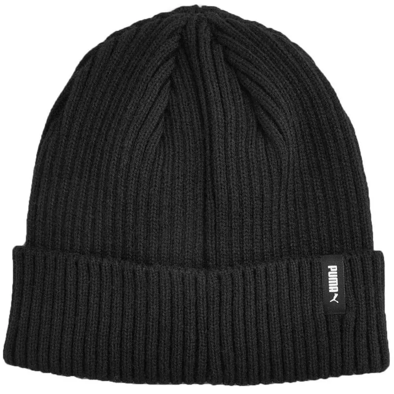 Puma Eco-Friendly Classic Black Beanie for Women - Stylish Thermal Comfort