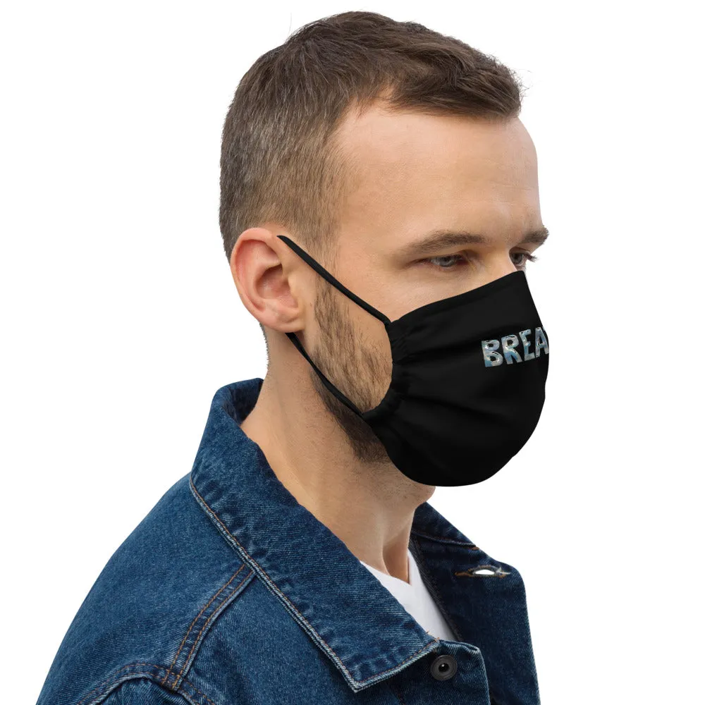 "Breathe" Face Mask in Black