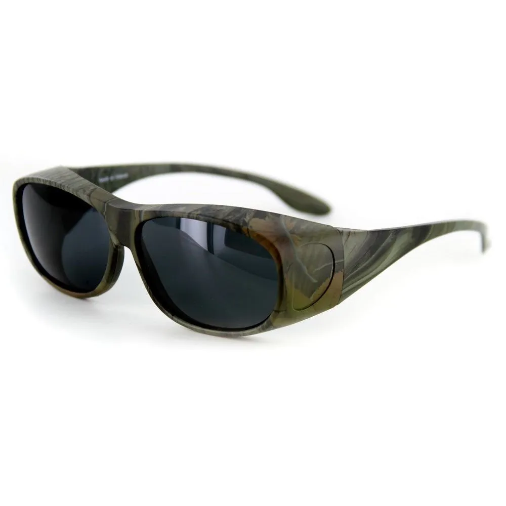 "Camo Spex Medium Hideaways" Over-Prescription Polarized Sunglasses