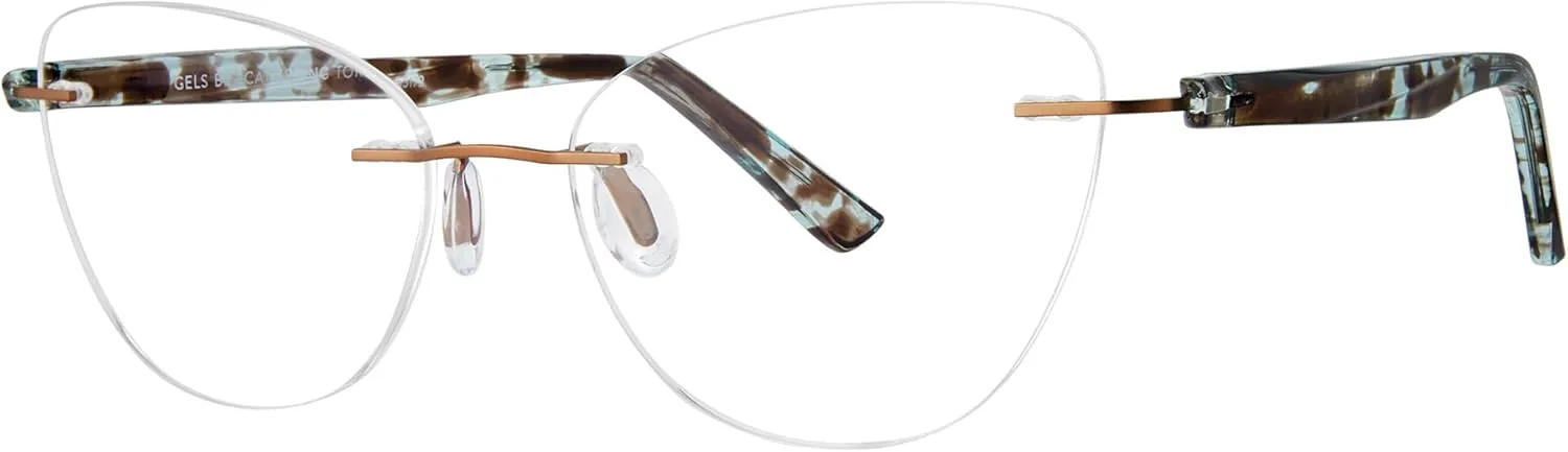 Scojo New York Gels Big Cat Eye Reading Glasses, Handmade Scratch Resistant Readers for Women and Men