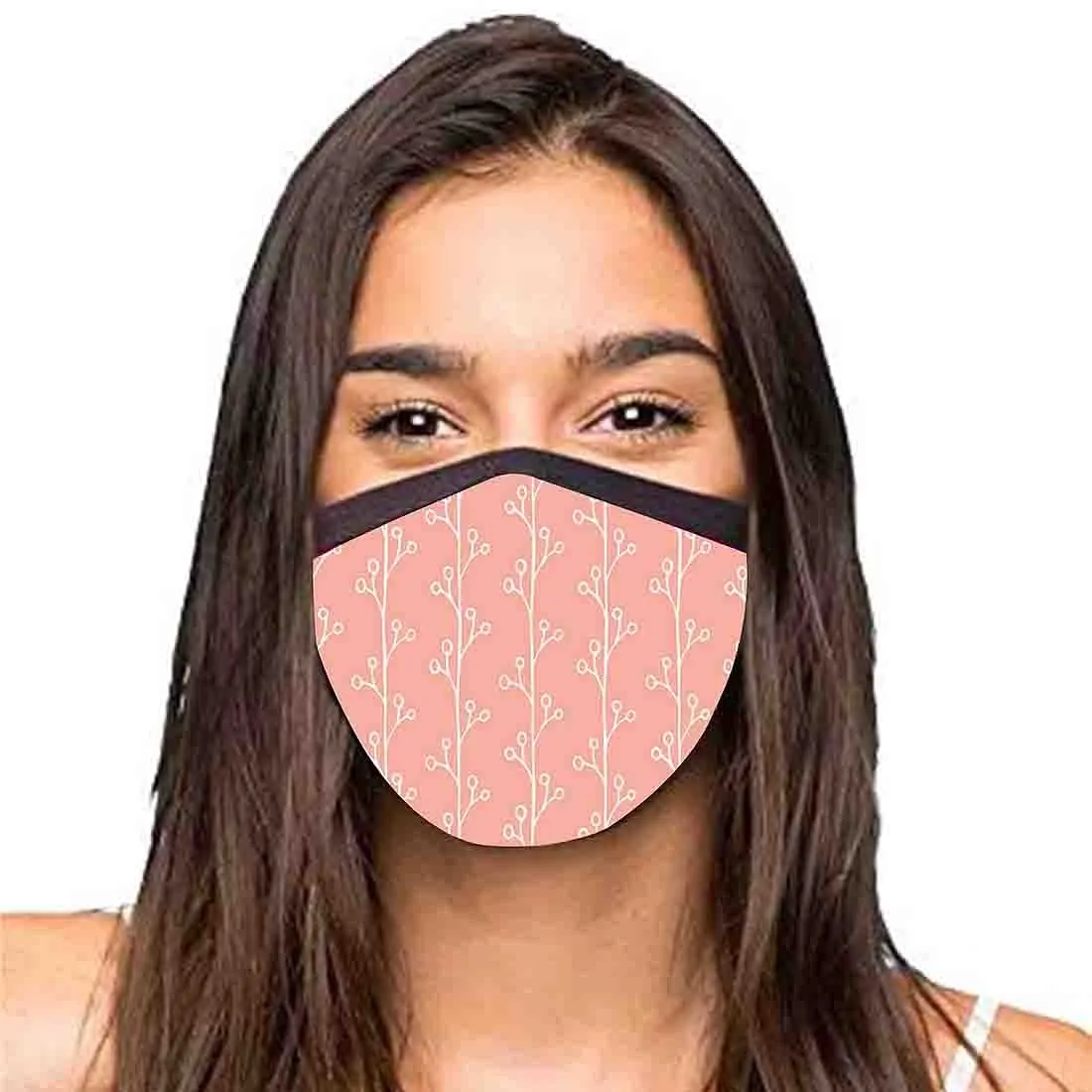 Set Of 2 Protective Face Masks - Baby Pink