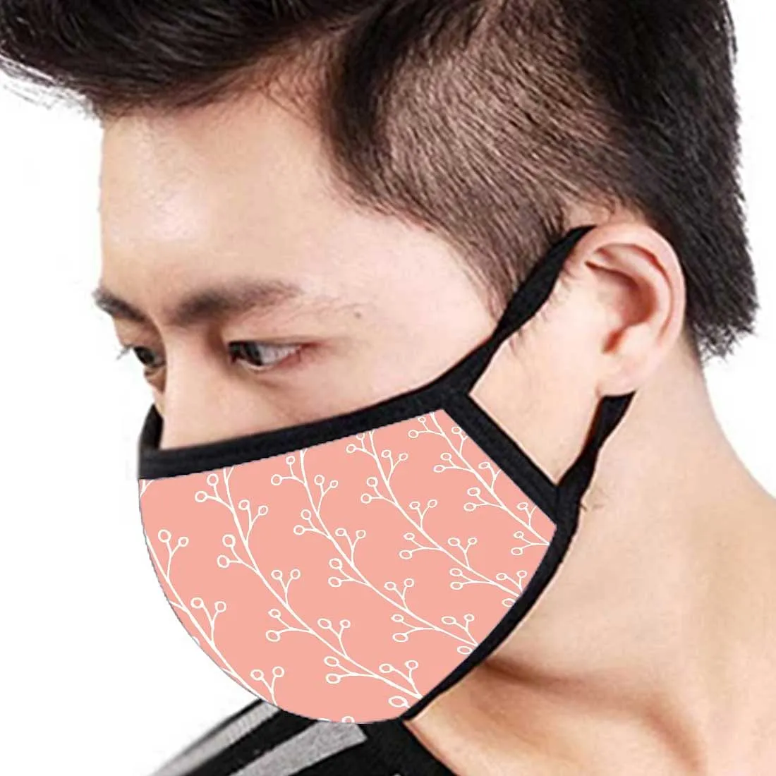 Set Of 2 Protective Face Masks - Baby Pink