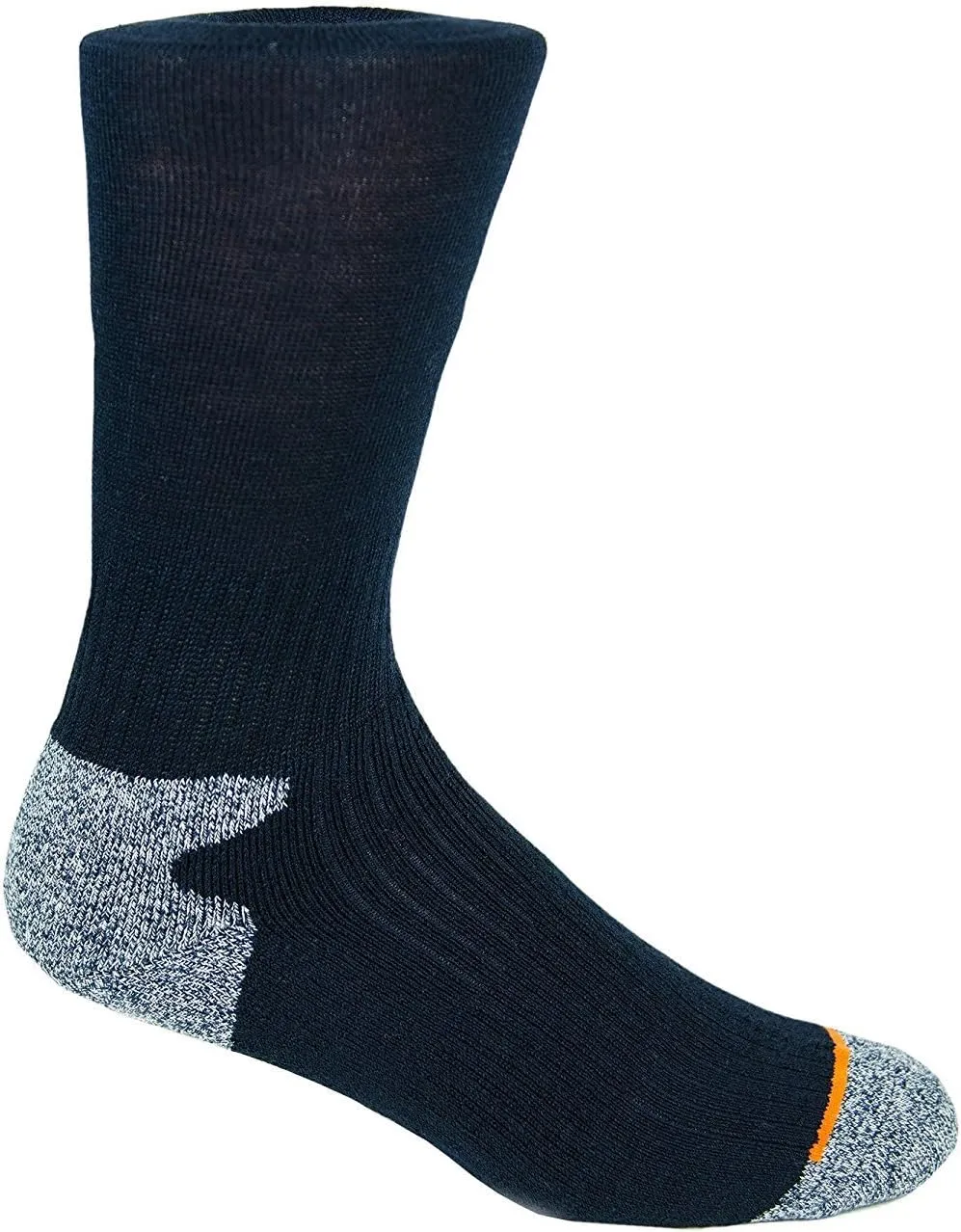 Weatherproof Premium 4-Pair Men's Wool Blend Crew Socks