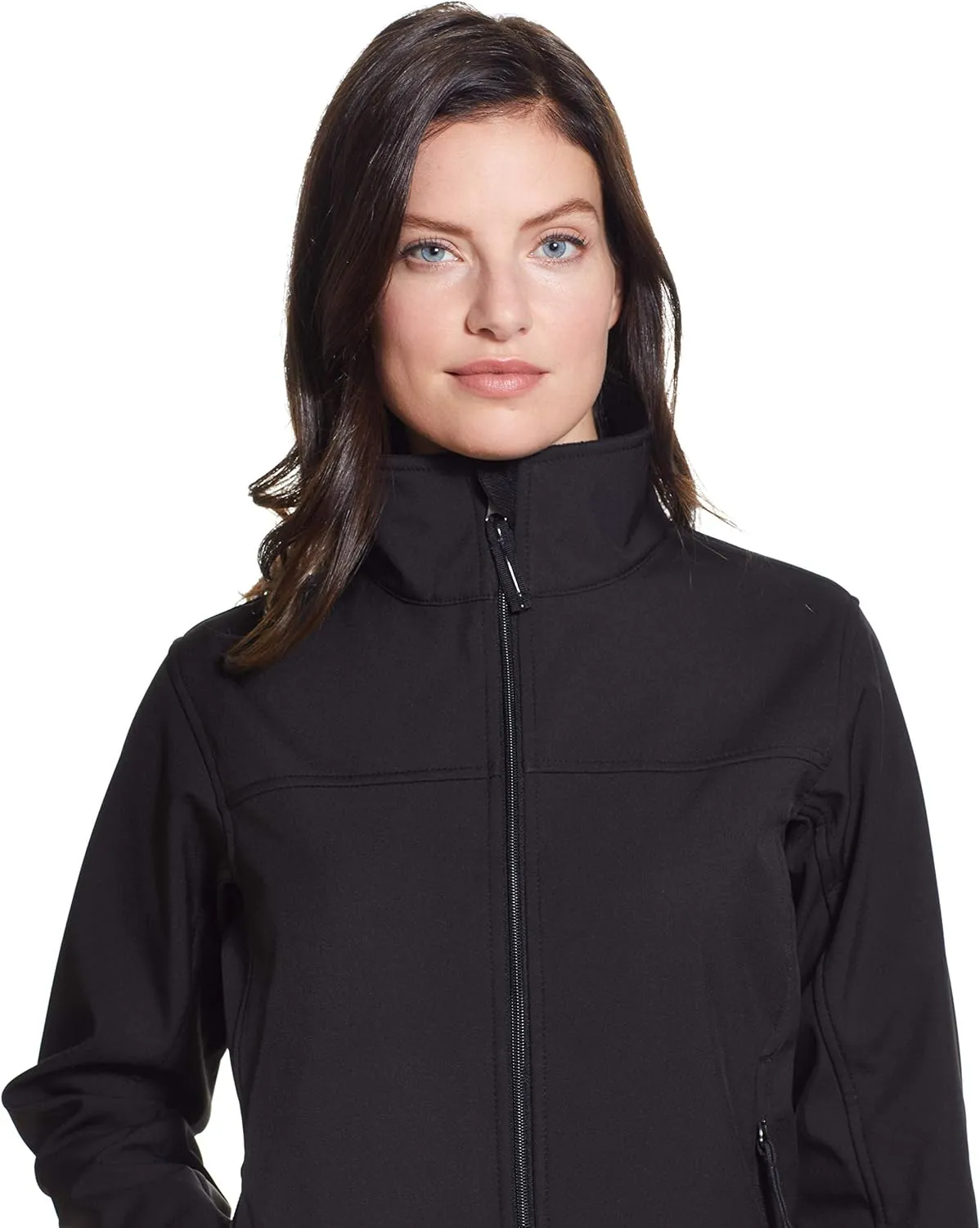 Weatherproof Womens Lightweight Water and Wind Resistant Soft Shell Jacket