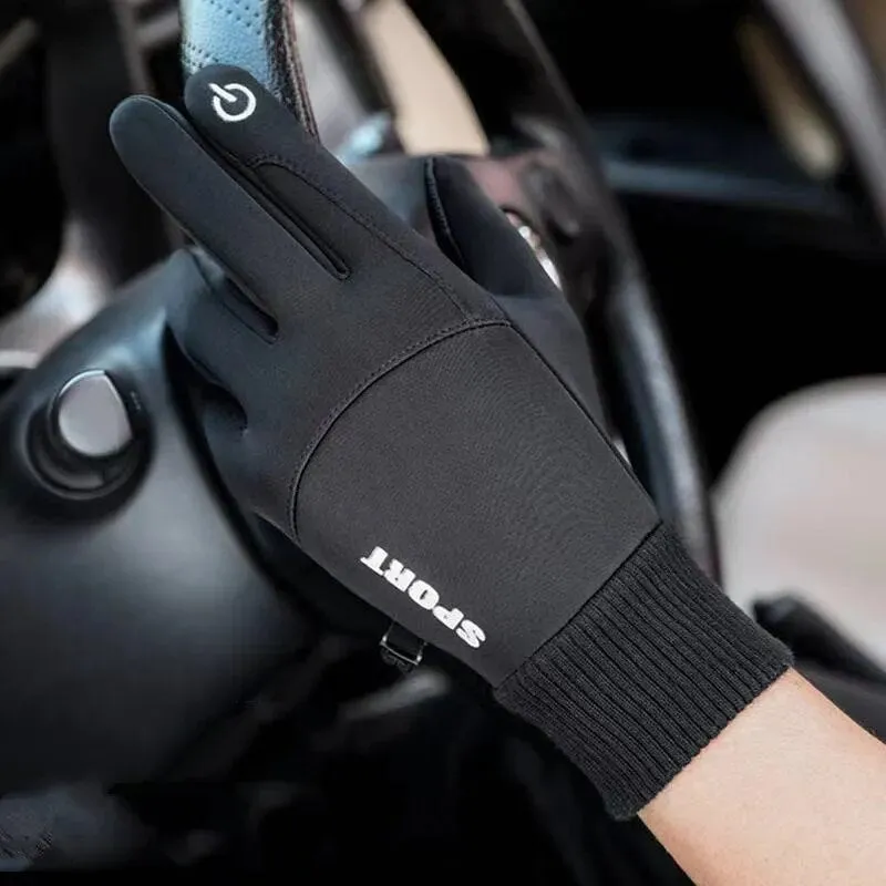 Winter Gloves for Men Women Touchscreen Anti-Slip Thermal Warm Windproof Glove for Running Cycling Motorcycle Hiking Ski Driving