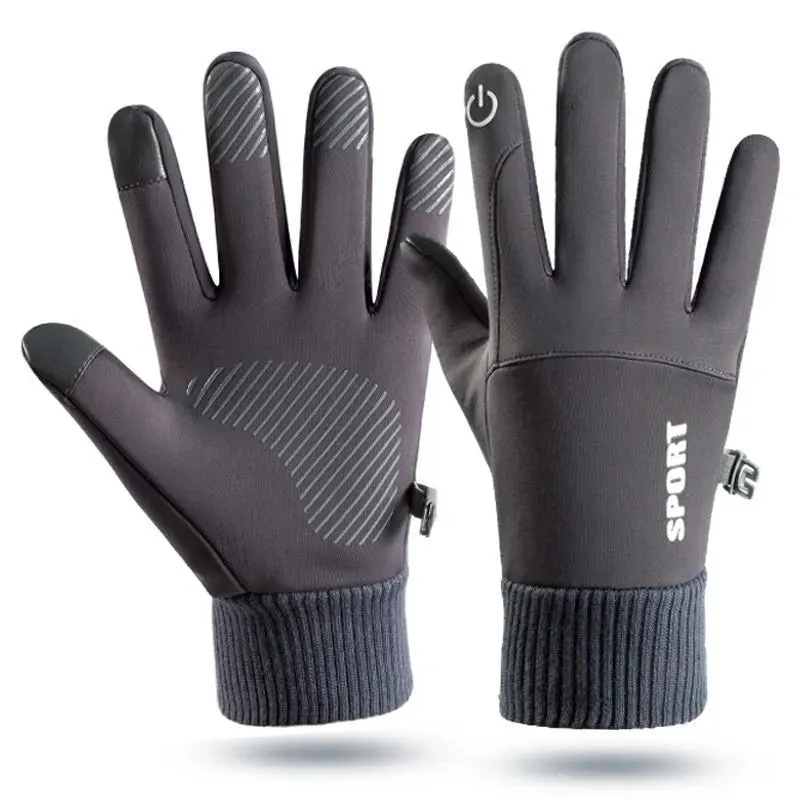 Winter Gloves for Men Women Touchscreen Anti-Slip Thermal Warm Windproof Glove for Running Cycling Motorcycle Hiking Ski Driving