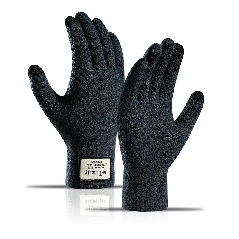 Winter Gloves for Men Women Touchscreen Anti-Slip Thermal Warm Windproof Glove for Running Cycling Motorcycle Hiking Ski Driving